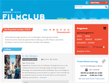 Tablet Screenshot of filmclub.it